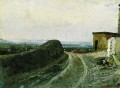 la route de montmartre à paris 1876 Ilya Repin